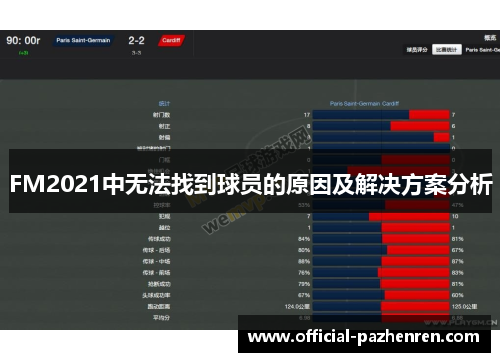 FM2021中无法找到球员的原因及解决方案分析